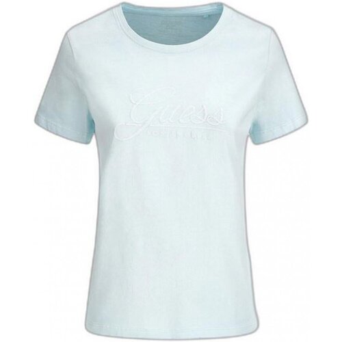 Kleidung Damen T-Shirts & Poloshirts Guess W2GI09 I3Z00 Blau
