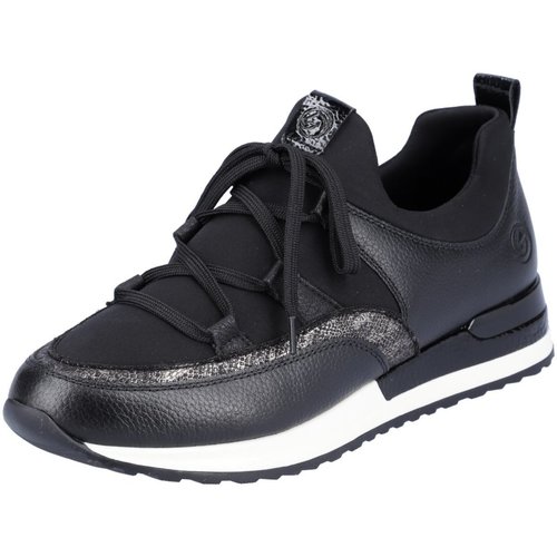 Schuhe Damen Sneaker Remonte HW Halbschuh R2542-02 Schwarz