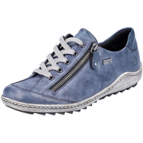 Schuhe Damen Derby-Schuhe & Richelieu Remonte Schnuerschuhe Komfort Schnürhalbschuh extra weit R1402-15 Blau
