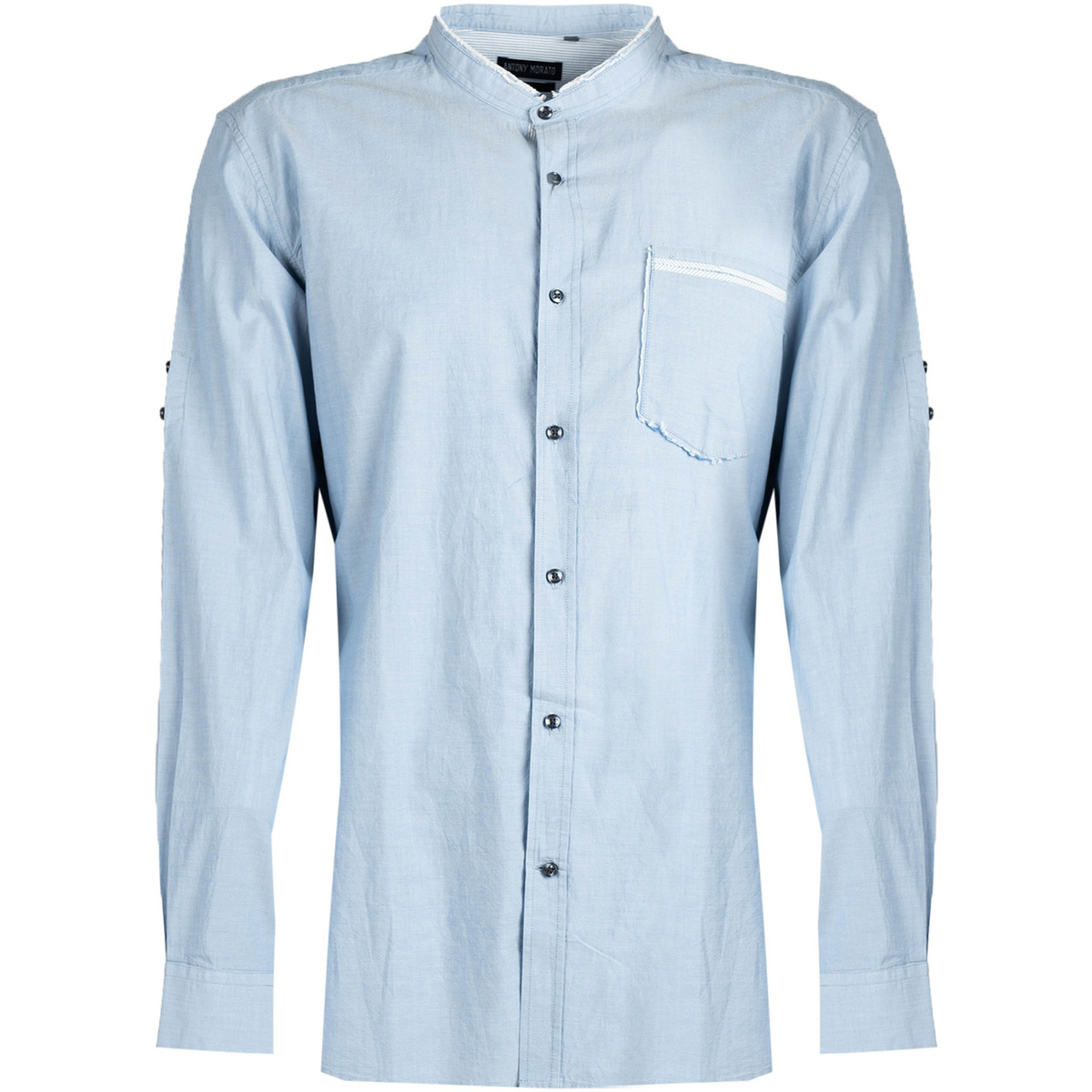 Kleidung Herren Langärmelige Hemden Antony Morato MMSL00470 FA400053 Blau
