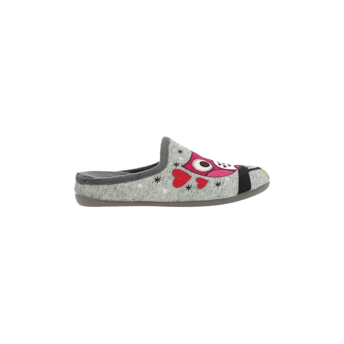 Schuhe Damen Hausschuhe Koomac  Grau