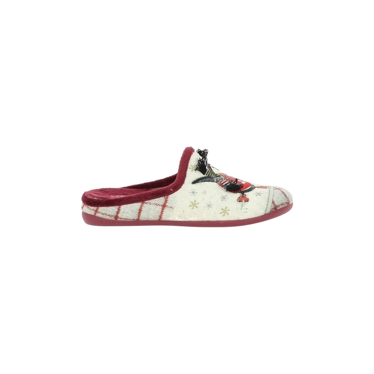 Schuhe Damen Hausschuhe Koomac SUAPEL 367 Bordeaux