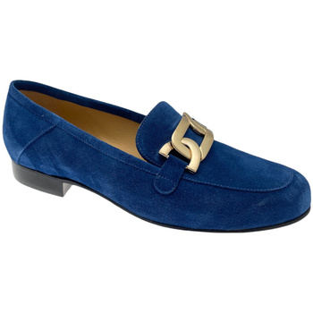 Schuhe Damen Slipper Etienne ETI100blu Blau