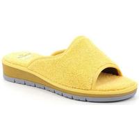 Schuhe Damen Pantoffel Grunland DSG-CI1317 Gelb