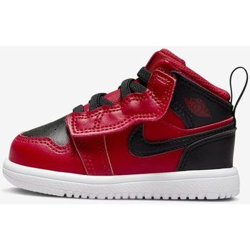 Schuhe Kinder Sneaker Nike Air Jordan 1 Mid ALT Rot