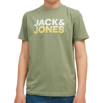 Kleidung Jungen T-Shirts & Poloshirts Jack & Jones 12213560 Grün