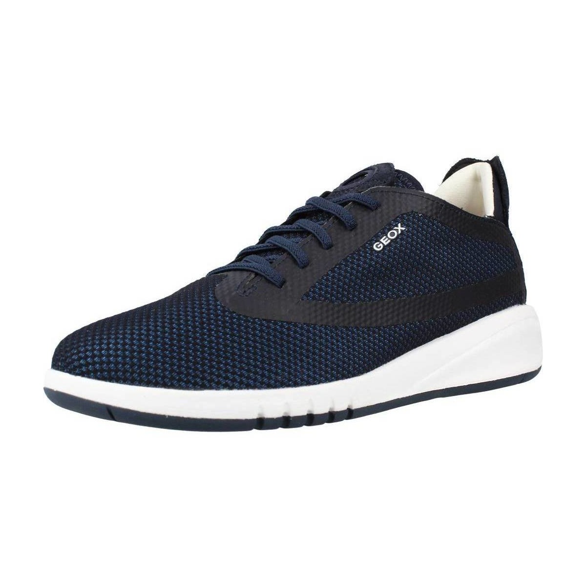Schuhe Damen Sneaker Geox D AERANTIS C Blau