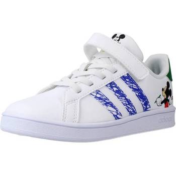 Schuhe Jungen Sneaker Low adidas Originals GRAND COURT MMEL C Weiss