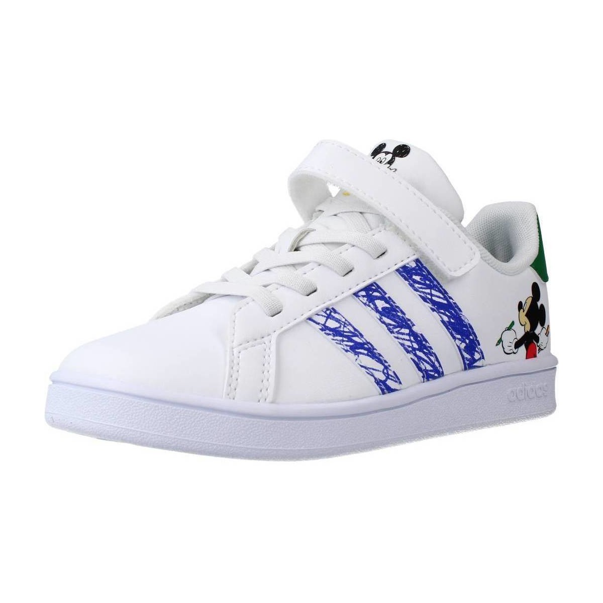 Schuhe Jungen Sneaker Low adidas Originals GRAND COURT MMEL C Weiss