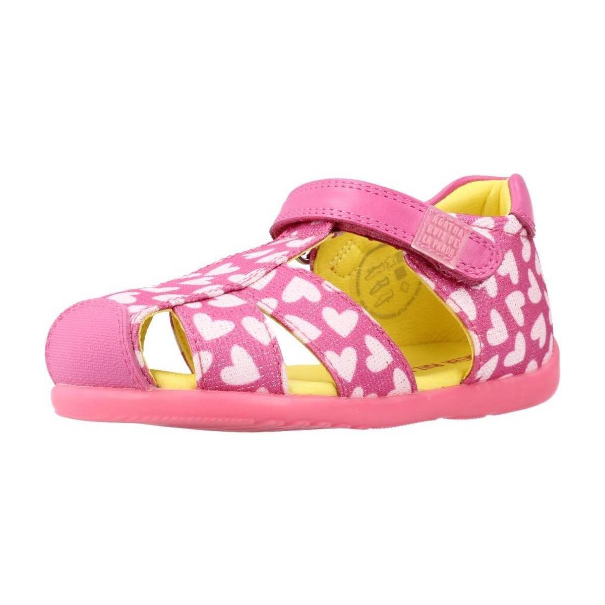 Schuhe Mädchen Sandalen / Sandaletten Agatha Ruiz de la Prada 212900 Rosa