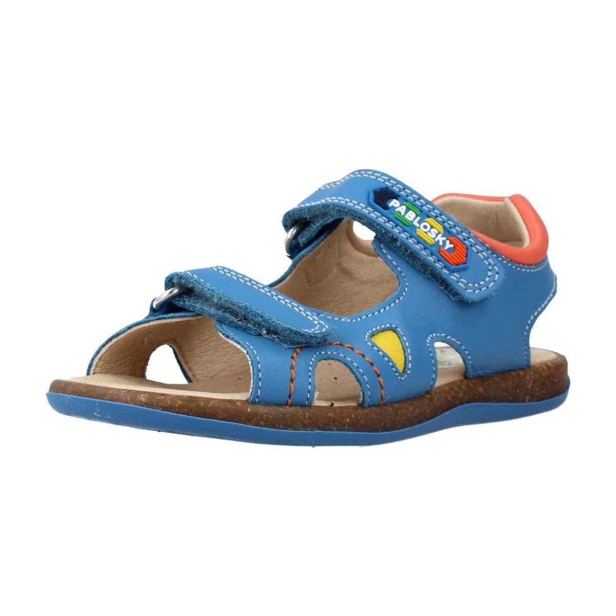Schuhe Jungen Sandalen / Sandaletten Pablosky 017011 Blau