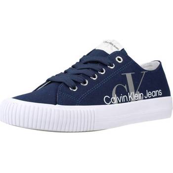 Schuhe Jungen Sneaker Low Calvin Klein Jeans SNEAKER BASSA ALLACCIATA Blau