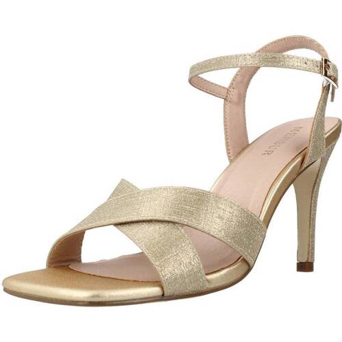 Schuhe Damen Sandalen / Sandaletten Menbur 23197M Gold