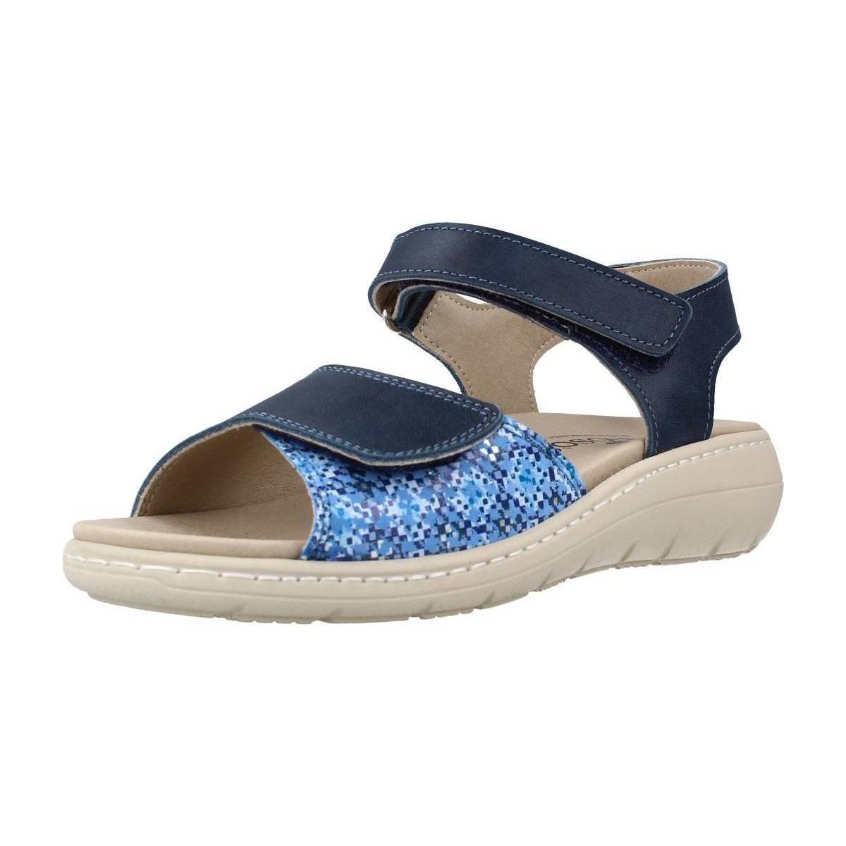 Schuhe Damen Sandalen / Sandaletten Pinoso's 5968P Blau