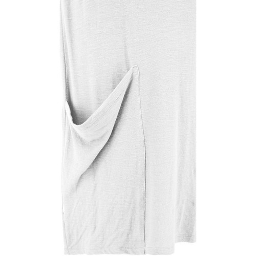 Soho-T Rio-Kleid mit Tasche wei Weiss