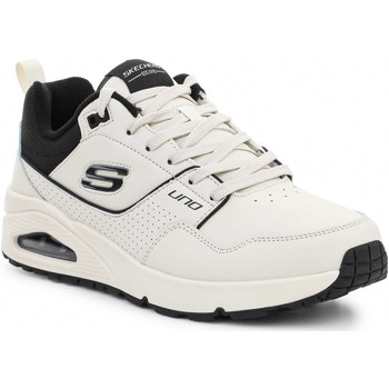 Schuhe Herren Sneaker Low Skechers Uno Suroka 232250-NTBK Beige