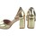 Schuhe Damen Multisportschuhe Bienve Zeremoniendame  -1720 Gold Silbern