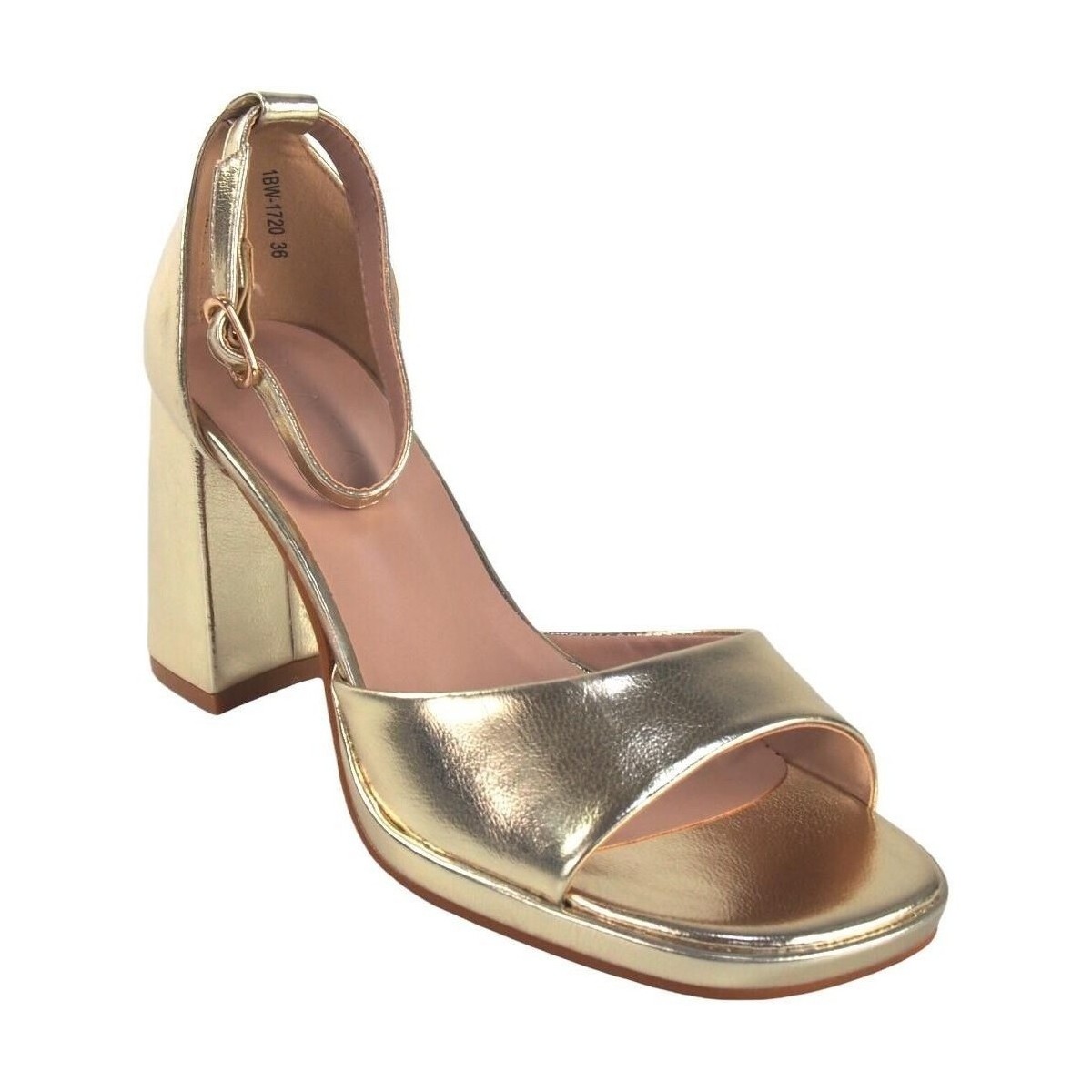 Schuhe Damen Multisportschuhe Bienve Zeremoniendame  -1720 Gold Silbern