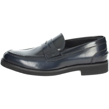 Schuhe Herren Slipper Gino Tagli 652 Blau