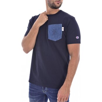 Kleidung Herren T-Shirts Champion 214627 BS501 Blau