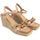 Schuhe Damen Multisportschuhe Bienve 1cf-1704 gold Silbern