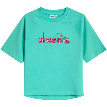 Kleidung Kinder T-Shirts & Poloshirts Diadora 102178258 Grün