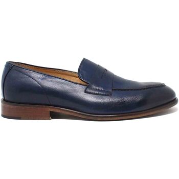 Schuhe Herren Slipper Exton 5304 Blau
