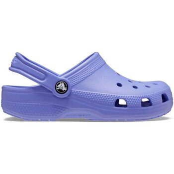 Schuhe Kinder Leinen-Pantoletten mit gefloch Crocs 206991 Violett