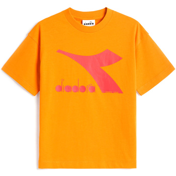 Kleidung Kinder T-Shirts & Poloshirts Diadora 102178266 Orange