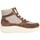 Schuhe Damen Sneaker High Candice Cooper 0012501949.05.9141 Braun