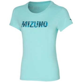 Kleidung Damen T-Shirts Mizuno Athletic Tee Hellblau