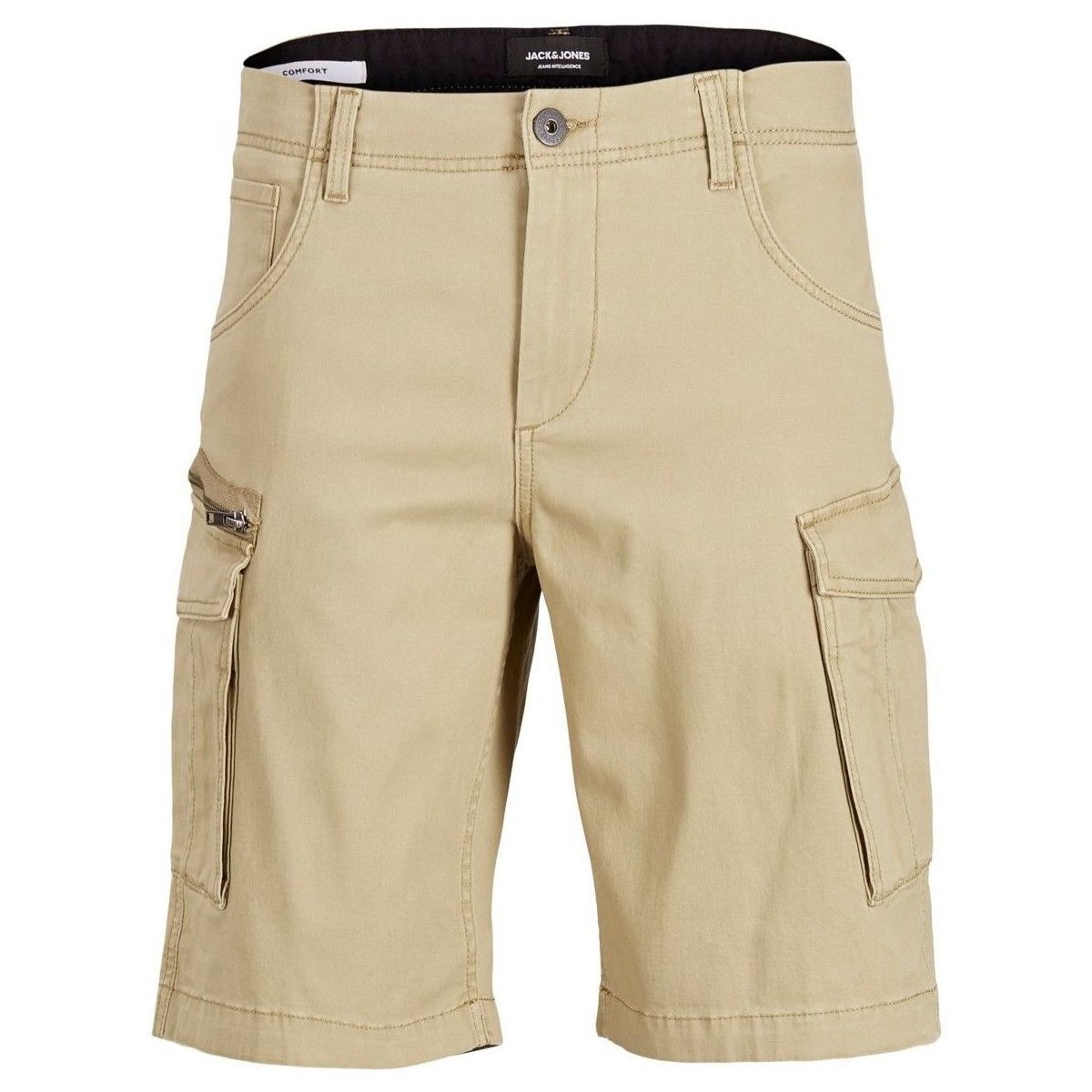 Kleidung Jungen Shorts / Bermudas Jack & Jones 12212396 CHARLIE-WHITE PEPPER Beige