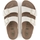 Schuhe Damen Sandalen / Sandaletten Birkenstock Arizona Rivet Logo 1022679 Narrow - Eggshell Weiss