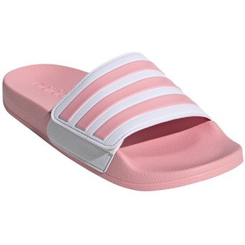 Schuhe Damen Wassersportschuhe adidas Originals Adilette Rosa, Weiß