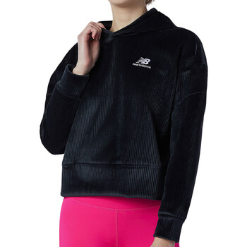 Kleidung Damen Sweatshirts New Balance WT13512BK Schwarz