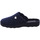 Schuhe Damen Hausschuhe Intermax HERZ Rosi-20-20 Blau