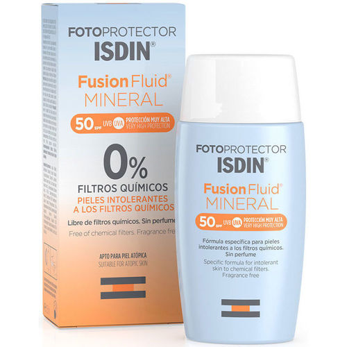 Beauty Sonnenschutz & Sonnenpflege Isdin Fusion Fluid Mineral Photoprotector 0% Chemische Filter Spf50+ 