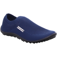 Schuhe Damen Slip on Leguano Slipper Scio Blau - Slipper - Barfußschuhe DAMEN, Blau blau