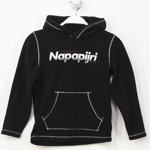 Kleidung Jungen Sweatshirts Napapijri GA4EPP-041 Schwarz