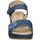 Schuhe Damen Sandalen / Sandaletten Pitillos 1482 Blau