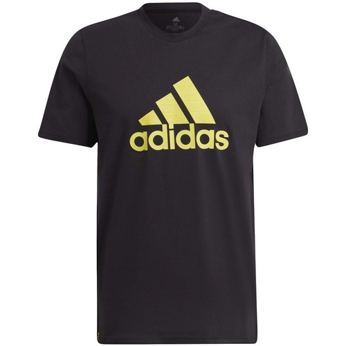 Kleidung Herren T-Shirts adidas Originals Messi Bos Tee Schwarz
