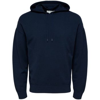 Kleidung Herren Sweatshirts Selected 16085465 HELLER-SKY CAPTAIN Blau