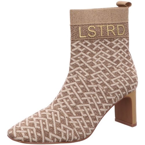 Schuhe Damen Stiefel La Strada Stiefeletten Boots 2101725/4543 Gold