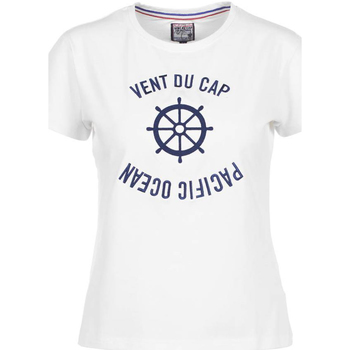 Kleidung Damen T-Shirts Vent Du Cap T-shirt manches courtes femme ACHERYL Weiss
