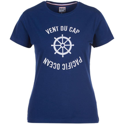 Kleidung Damen T-Shirts Vent Du Cap T-shirt manches courtes femme ACHERYL Marine