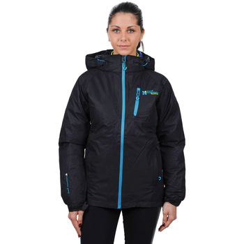 Kleidung Damen Jacken Peak Mountain Blouson de ski femme ACIXI Schwarz