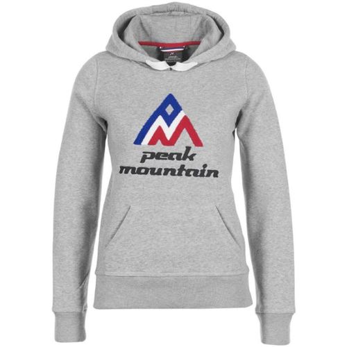 Kleidung Damen Sweatshirts Peak Mountain Sweat à capuche femme ADRIVER Grau