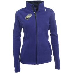 Kleidung Damen Fleecepullover Peak Mountain Blouson polaire femme ASWEISS Blau