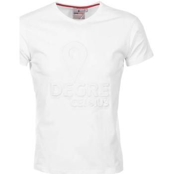 Kleidung Herren T-Shirts Degré Celsius T-shirt manches courtes homme CABOS Weiss