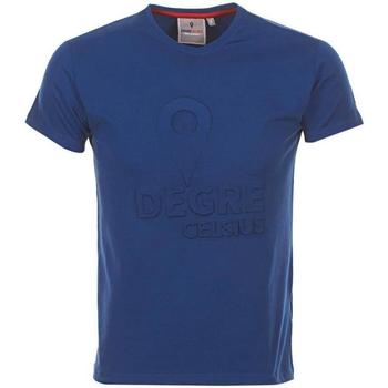 Kleidung Herren T-Shirts Degré Celsius T-shirt manches courtes homme CABOS Blau